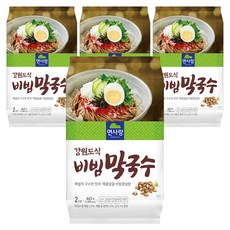 면사랑 강원도식 비빔 막국수 2인분, 643g, 4개