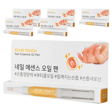 에코터치 네일 에센스 오일펜, 2ml, 6개