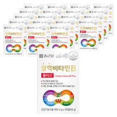 종근당 정품 활력 비타민B 플러스, 60정, 20개