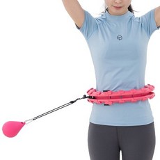 健身呼拉圈, 粉色, 1750g