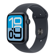 Apple 2025 애플워치 SE3 알루미늄 케이스, 44mm, GPS+Cellular, 미드나이트, M/L