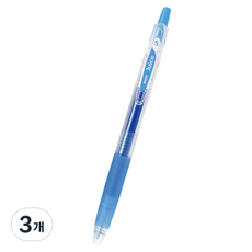 파이롯트 중성펜 쥬스 0.5mm, 아쿠아블루, 3개