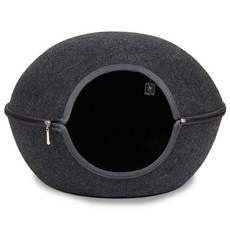 DING DONG PET 寵物貓圓頂躲藏屋, 深灰色