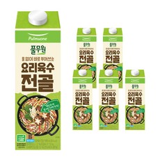 Pulmuone 圃美多 火鍋料理高湯, 1L, 6瓶