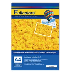 Fullcolors 全彩 相片紙 260g, A4, 1個