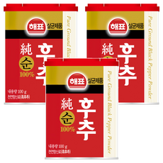 해표 순후추, 100g, 3개
