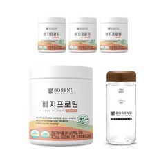 BOBSNU 植物性高蛋白粉 拿鐵口味 280g 4入+搖搖杯, 1.12kg, 1組