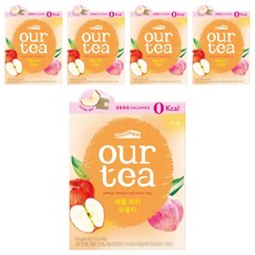 아워티 애플 피치 우롱티, 11.6g, 8개입, 5개