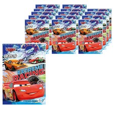 Cars 汽車總動員封面線圈素描本, 隨機發貨, 15個