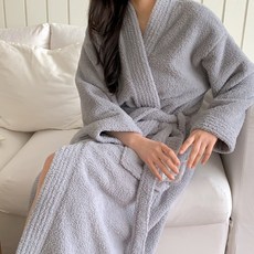 Life GONGyOU Blanc 浴袍 XL, 淺灰色, 1個