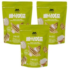 빠삭어포 어니언, 100g, 3개