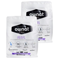 ownat 歐娜特 CARE系列 貓用 無麩質飼料 腎臟機能照護配方 新鮮放牧雞肉, kidney/heart/liver, 300g, 2包