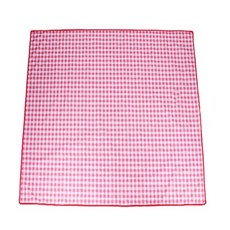 방수 방습 피크닉 매트 접이식 돗자리, 체크레드