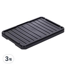 빅앤트 플라스틱 캡, 블랙, 3개