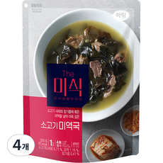 더미식 소고기미역국, 350g, 4개