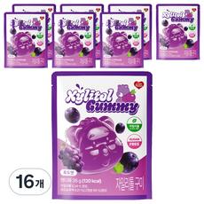 SNAX Care Bears 木糖醇軟糖 葡萄口味, 35g, 16個