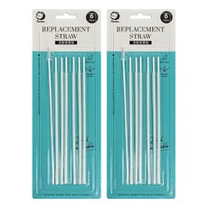 Simba 小獅王辛巴 自動吸管組 替換吸管 6入, S2113, 2組