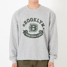 CITIFY 男士特殊雙面布料寬鬆版型圖案圓領衫 brooklyn