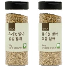 ORGA WHOLE FOODS 白芝麻, 110g, 2罐