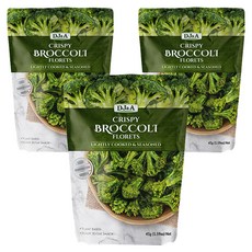 DJ&A 花椰菜脆片, 45g, 3包