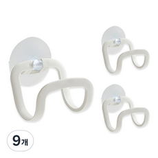 World Clean 吸盤式菜瓜布架, 白色, 9個