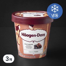 하겐다즈 마카롱 더블 초콜릿 가나슈 아이스크림 (냉동), 403ml, 1개입, 3개