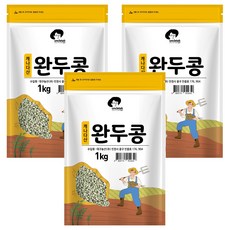 엉클탁 완두콩, 1kg, 3개