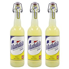 Mathilda 檸檬氣泡飲, 750ml, 3個