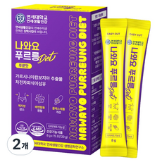 연세생활건강 나와요 푸르릉 다이어트 차전자피 식이섬유 15p, 120g, 2박스