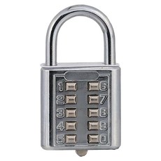 密碼鎖, 銀色, 75 x 40mm