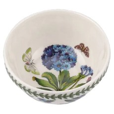 PORTmeIRION 波特玫琳恩 經典植物園系列 花卉圖案 餐碗 14x7公分, 款式隨機, 1個