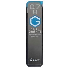 PILOT 百樂 超級G 自動鉛筆芯 HRF7GH H 10支, 0.7mm, 1盒