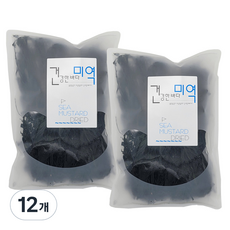 우진수산 건미역, 150g, 12개