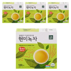 다농원 현미녹차 100티백, 1.3g, 100개입, 4개
