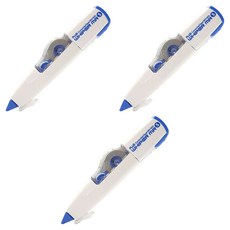 플러스 수정테이프 WH-605, 블루, 3개