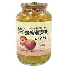 SaVia 世比芽 蜂蜜蘋果茶, 950g, 1罐