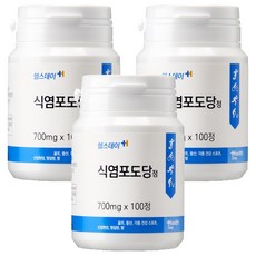 Healthday 葡萄糖錠, 100顆, 3罐