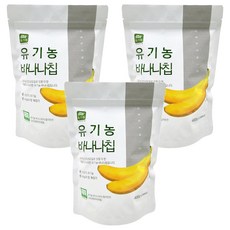 Yougaone 香蕉脆片, 400g, 3包