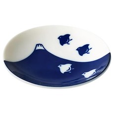 美濃燒 千鳥小碟（富士千鳥）白瓷器/ 直徑9.5cmx高2cm 日本產, 1個