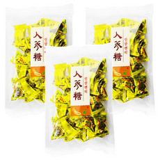 高麗人蔘風味糖 台灣產, 110g, 3袋