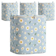 前程似錦 多用途棉被收納整理箱, 混合顏色, 100L, 4個