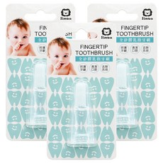 Simba 小獅王辛巴 乳指牙刷, S1311, 3個, 1入