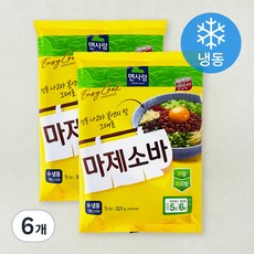 면사랑 마제소바 1인분 (냉동), 321g, 6개