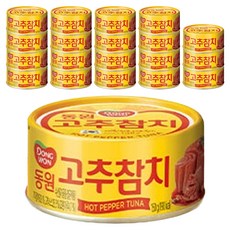 동원참치 고추 참치, 150g, 20개
