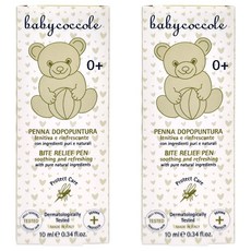 Babycoccole 寶貝可可麗 清新舒緩筆, 2個, 嬰幼兒適用, 天然成分, 舒緩止癢, 10ml