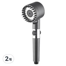 Librica 增壓過濾蓮蓬頭, 黑色, 2個