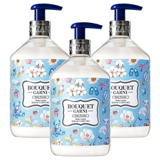 부케가르니 바디로션 베이비파우더, 520ml, 3개