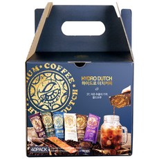 優質綜合冰滴咖啡禮盒 隨機出貨, 30ml 40包入, 1組