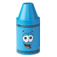 Crayola 繪兒樂 蠟筆造型收納筒組 11.9 x 5cm 藍色, 1色, 1組