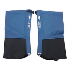 捷華登山綁腿防水套 防雨水/防塵/防污 尼龍材質 透氣 一雙入, 藍色
